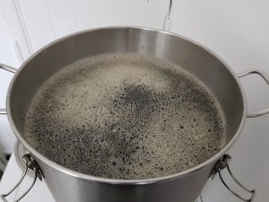 Start of fermentation