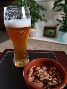 Chinook IPA in a glass