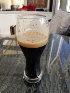 Dark Velvet in a glass